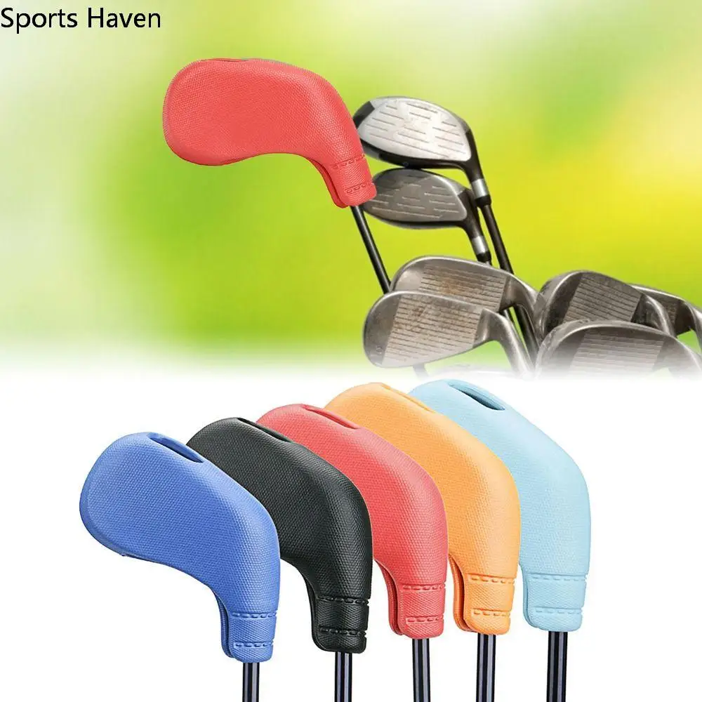 Universal Golf Head Covers Putter Cover TPE Golf Iron Protector Golf Accessories