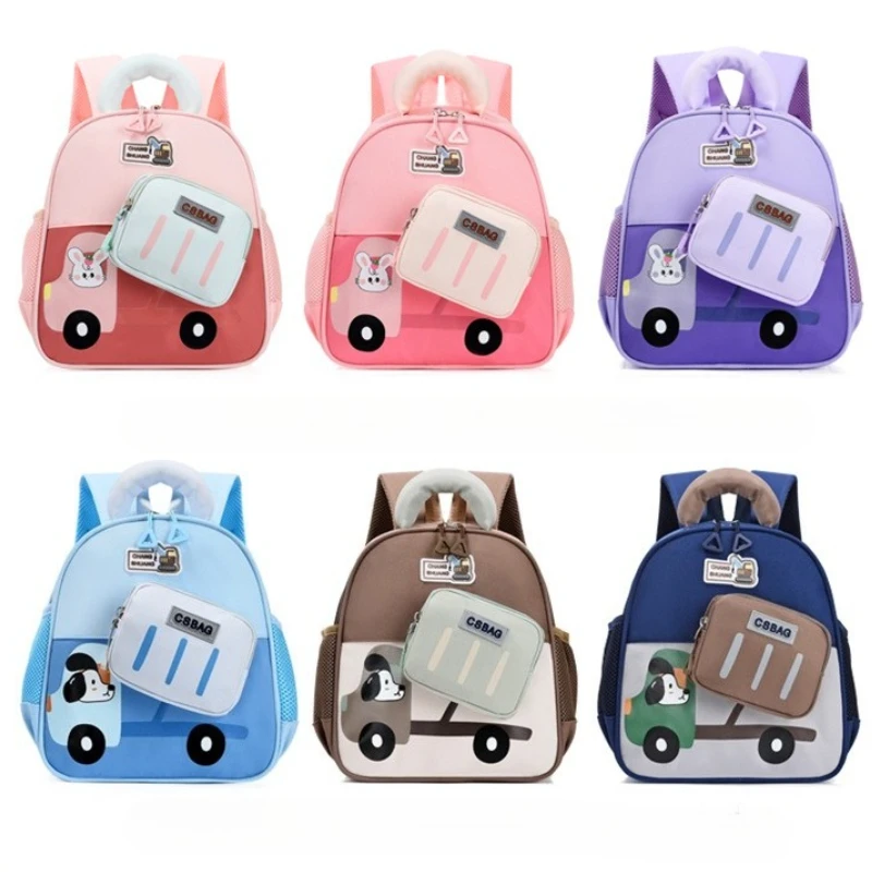 Zaino per asilo carino per bambini 2025 Borsa da scuola prescolare per ragazzi e ragazze alla moda Zaini da viaggio per bambini leggeri e traspiranti