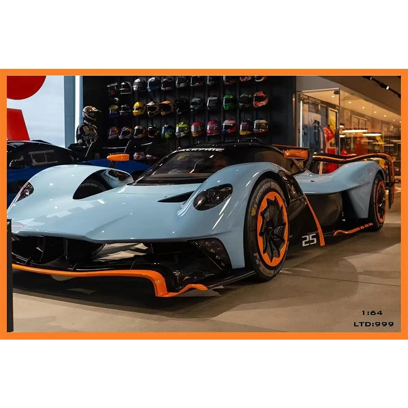 PreSale TOP 1:64 Valkyrie AMR Pro Diecast مجموعة نماذج السيارة ألعاب مصغرة