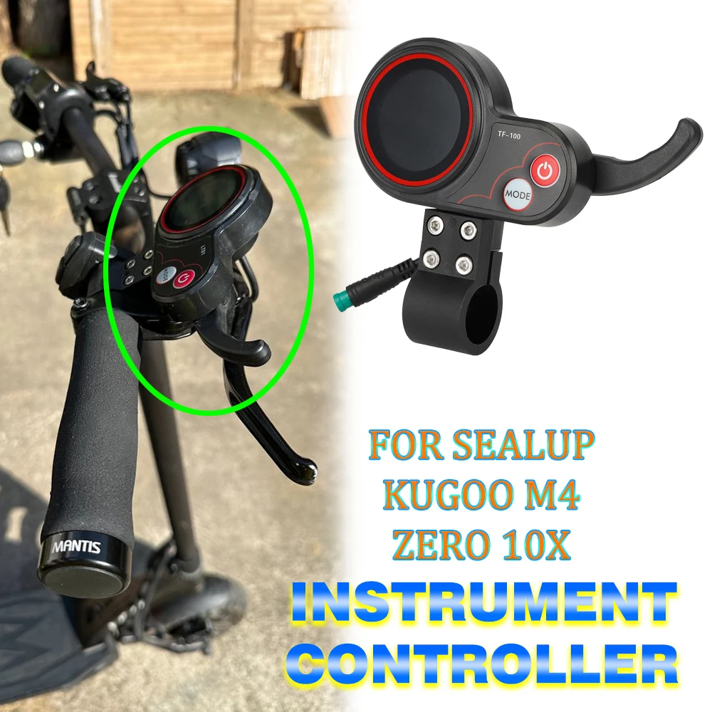 

Multifunctional Throttle Switch with Three Speed Shift Power Display and Total Mileage LCD Meter For Kugoo M4 Zero 10X Sealup