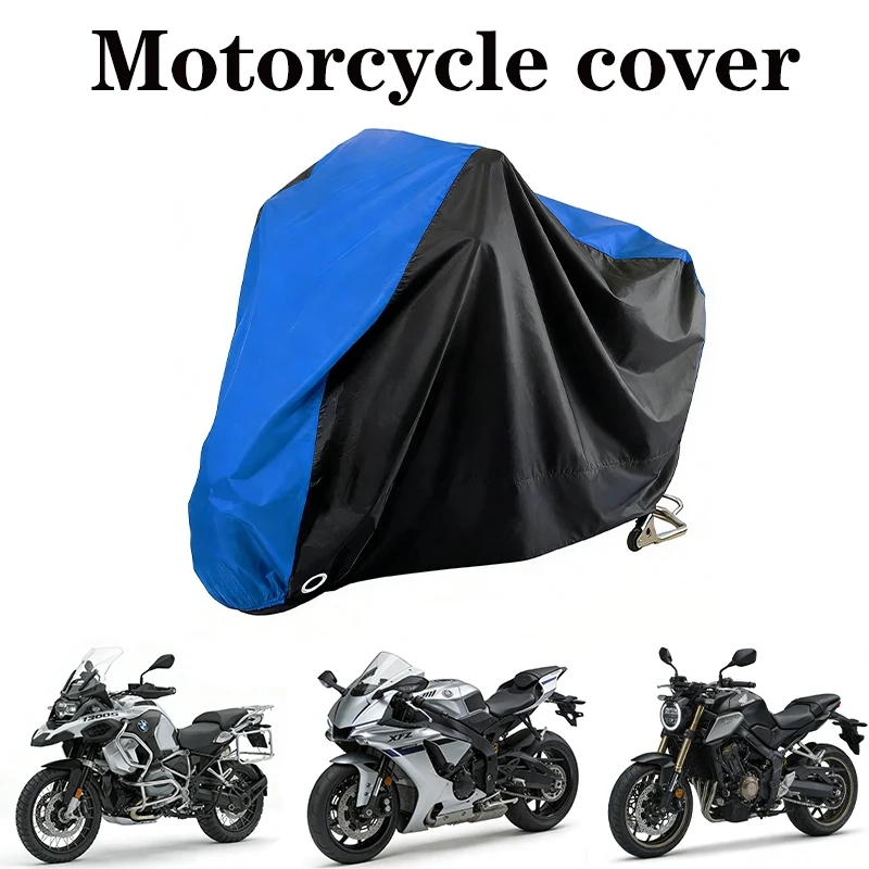 

Universal Waterproof 190T Motorcycle Cover UV Protective Dustproof Outdoor Indoor Motorbike Scooter Rain Cover for All Season
