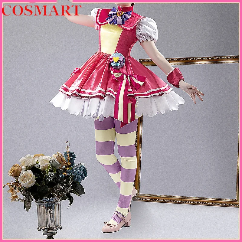 COSMART Anime Wonderful Precure! Cure Wonderful Gorgeous Dress Lovely Uniform Cosplay Costume Halloween Party Role Play Outfit