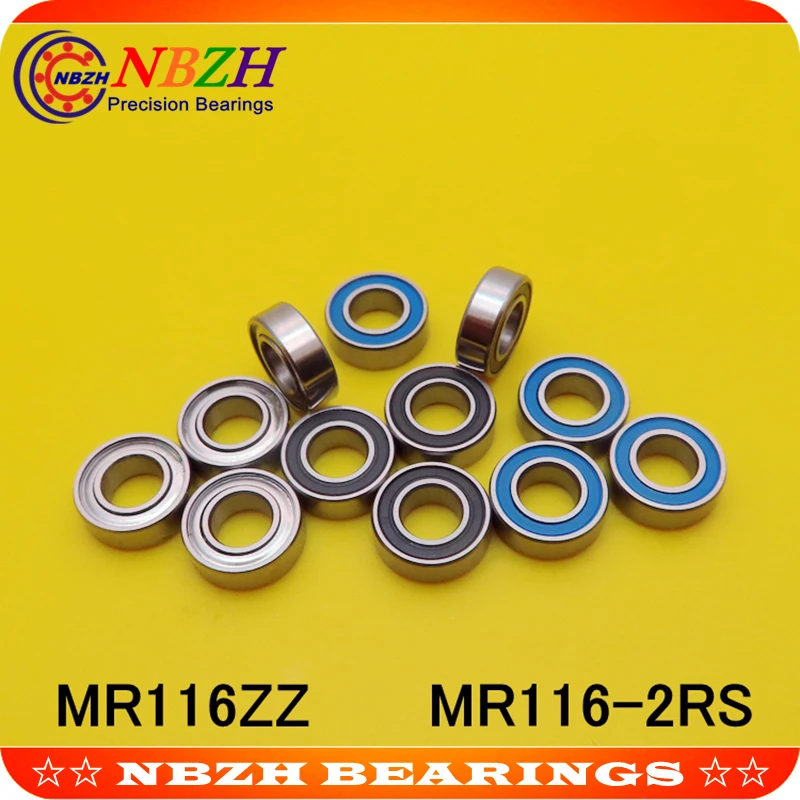 ET0611 MR116RS Mr116zz Mr116z Bearing 6x11x4 Mm Hobby Electric Rc Car Truck Mr116 Rs 2rs Ball Bearings MR116-2RS 6*11*4