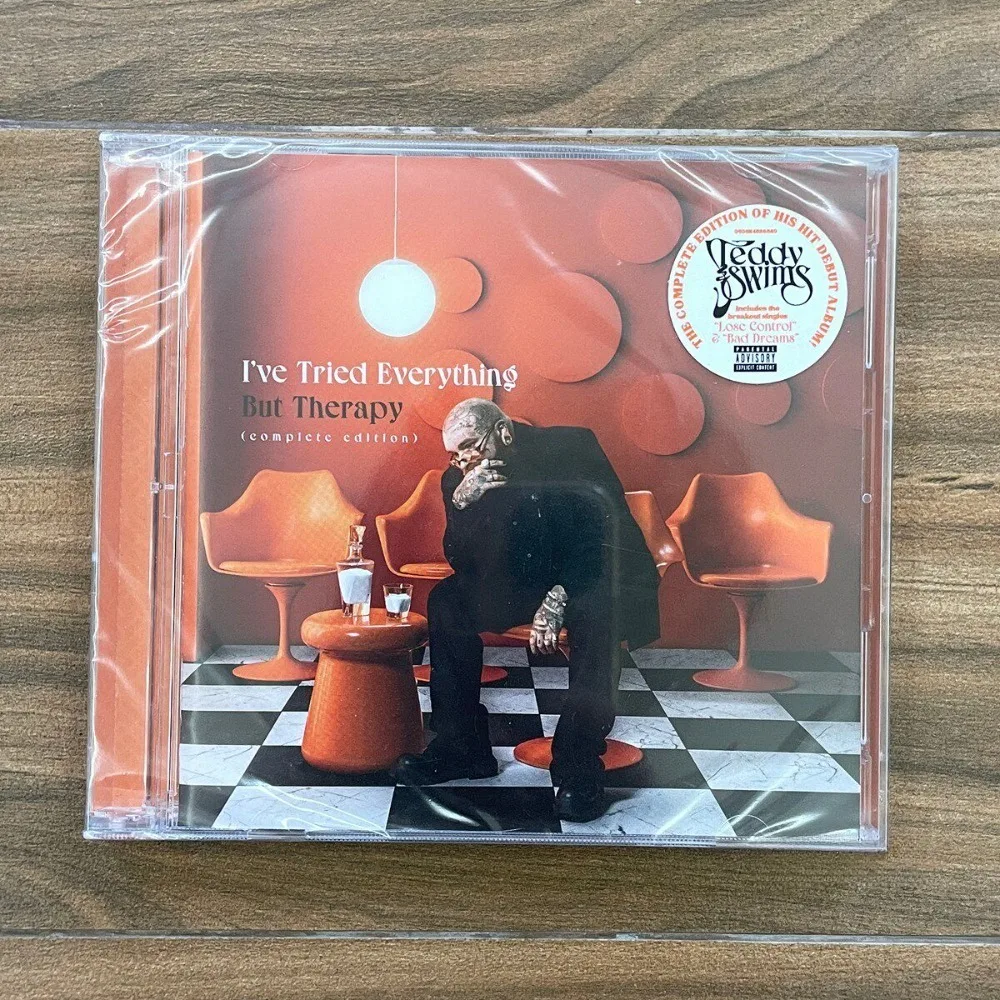 

Teddy Swims I've Tried Everything But Therapy Album | Pop R&B Soul Music | High Quality Lossless Recorded CD Disc for Car Audio