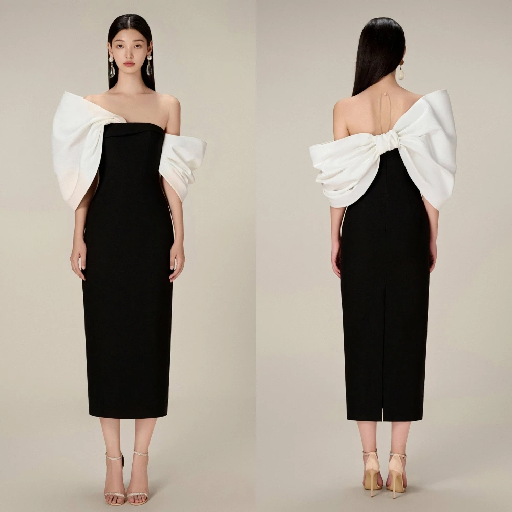 تخصيص مستقيم قارب الرقبة أزياء أنيقة مساء اللباس حساسة مزاجه حزب أثواب عالية الجودة فساتين مناسبة مخصصة