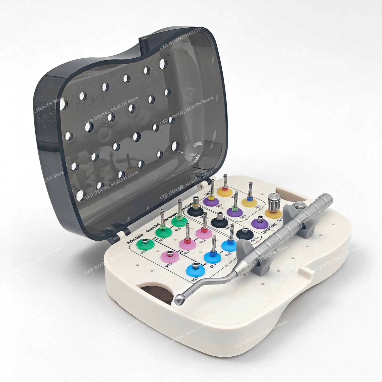 Dental Implant Broken Screw Removal Kit Dental Clinic Restoration Tool Implant Abutment Screw Extractor Set