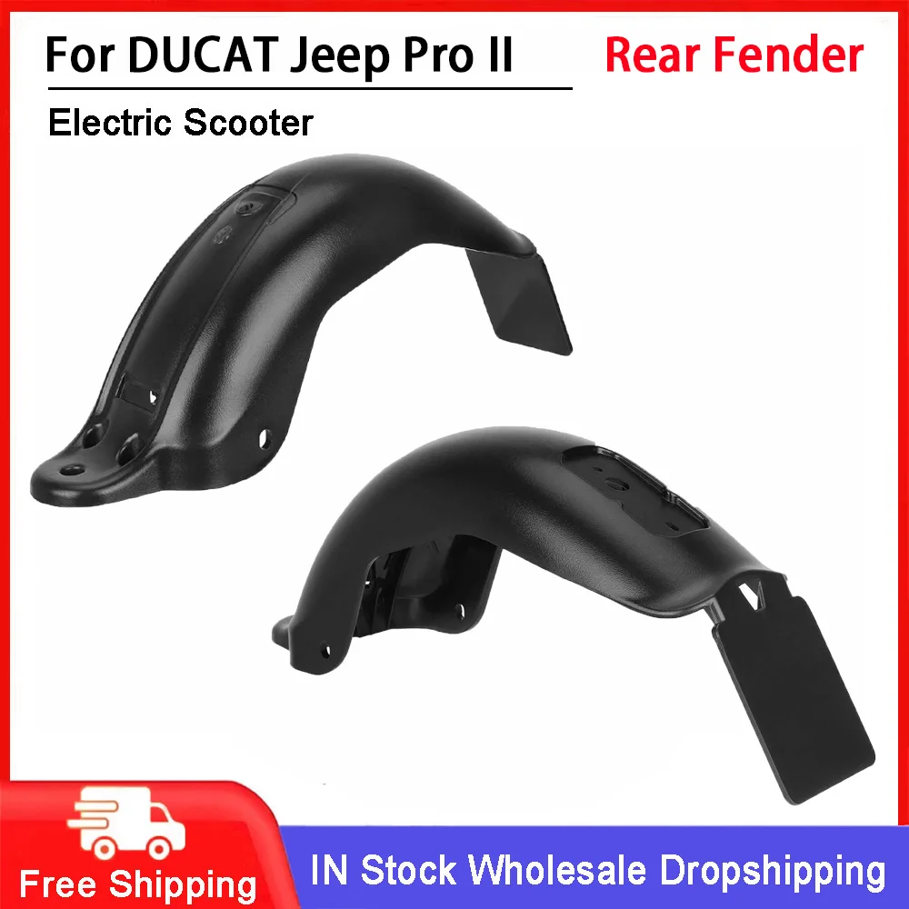

Electric Scooter ABS Plastic Rear Fender for DUCAT Suitable for Jeep Pro II Scooter Waterproof Splashproof Fender Accessories