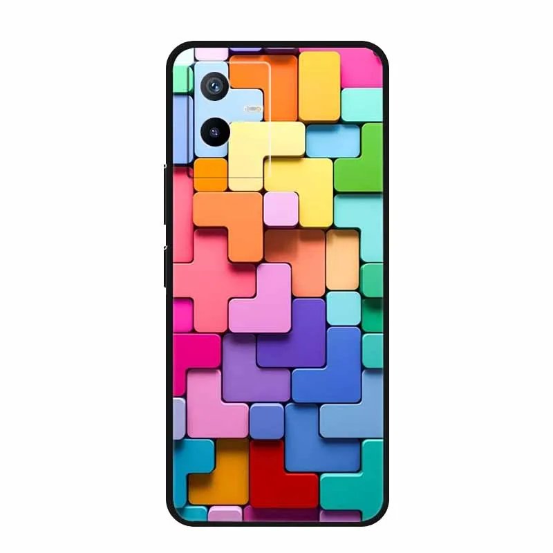 Luxury Original Phone Case for VIVO IQOO Z8 Fashion Protective Back Cover TPU Soft Silicone for vivo iQOO Z9 Capa vivo iQOOZ8 image 3