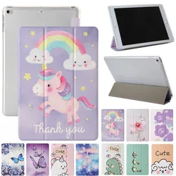 IPad Mini 2 3 4 5 Air2 3 4 9.7 2017/2018 Pro10.5 10.9 11 7th/8th Generation 10.2 2019/2020 Ultra-Thin Kids Case Fold Stand Cover