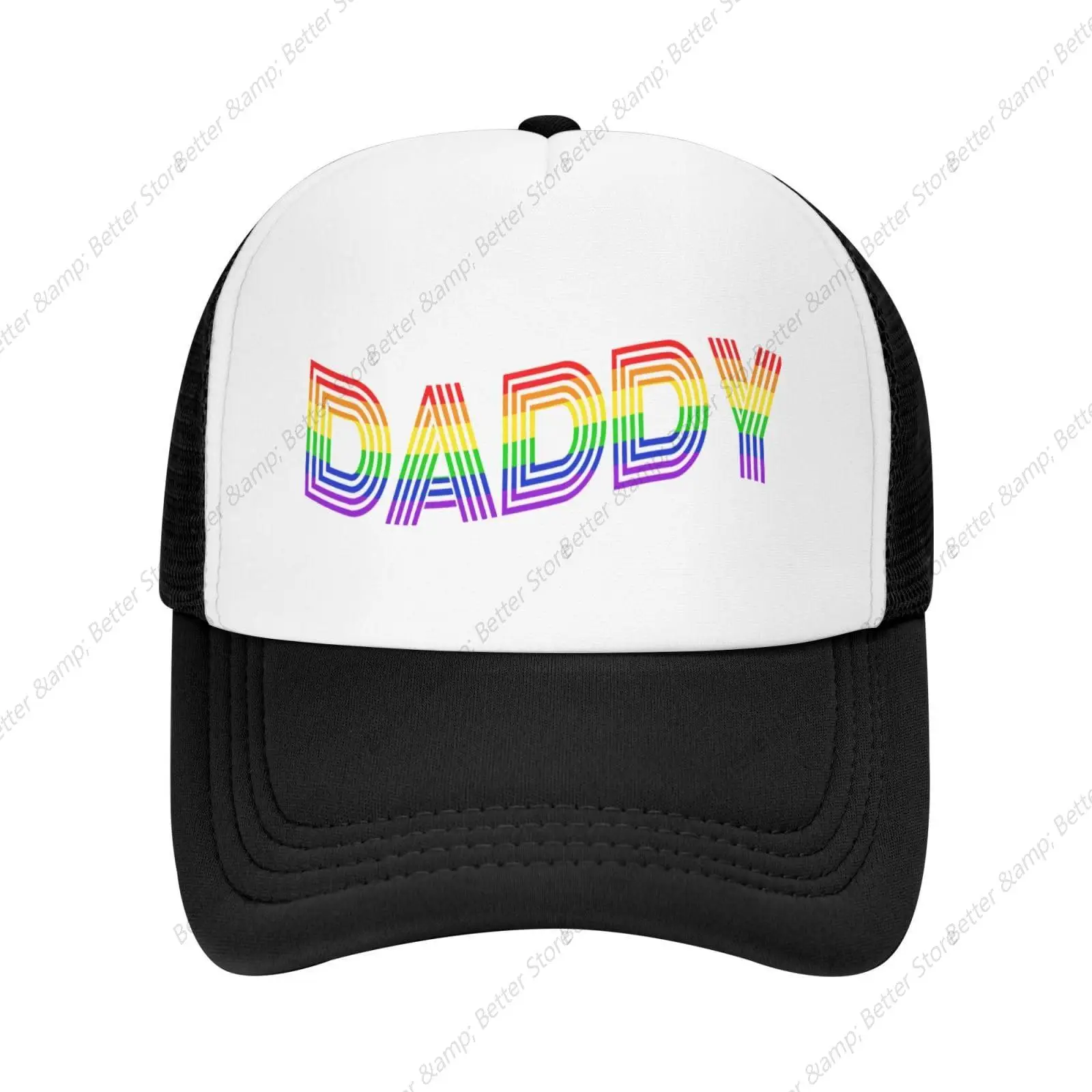 

Gay LGBT Pride Proud Daddy Hat Vintage Funny Hats for Women Novelty Snapback Baseball Cap