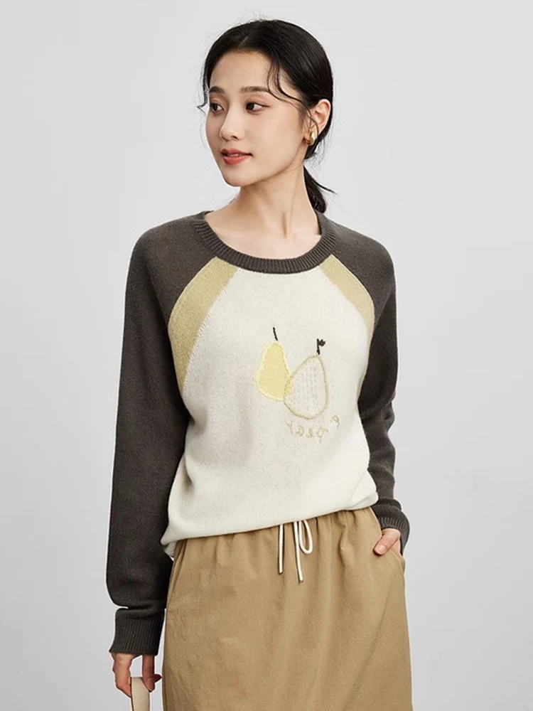 مريحة لينة oulder الصوف محبوك سترة المرأة Faion أوائل الخريف التخسيس العلوي اللون Blo أعلى Quali تريكو #4