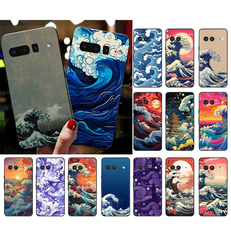 Great Wave Art Phone Case For Google Pixel 9 Pro XL 8 7 6 Pro Pixel 8A 7A 6A 4A 3A 3XL Pixel 8 7 6 5 4