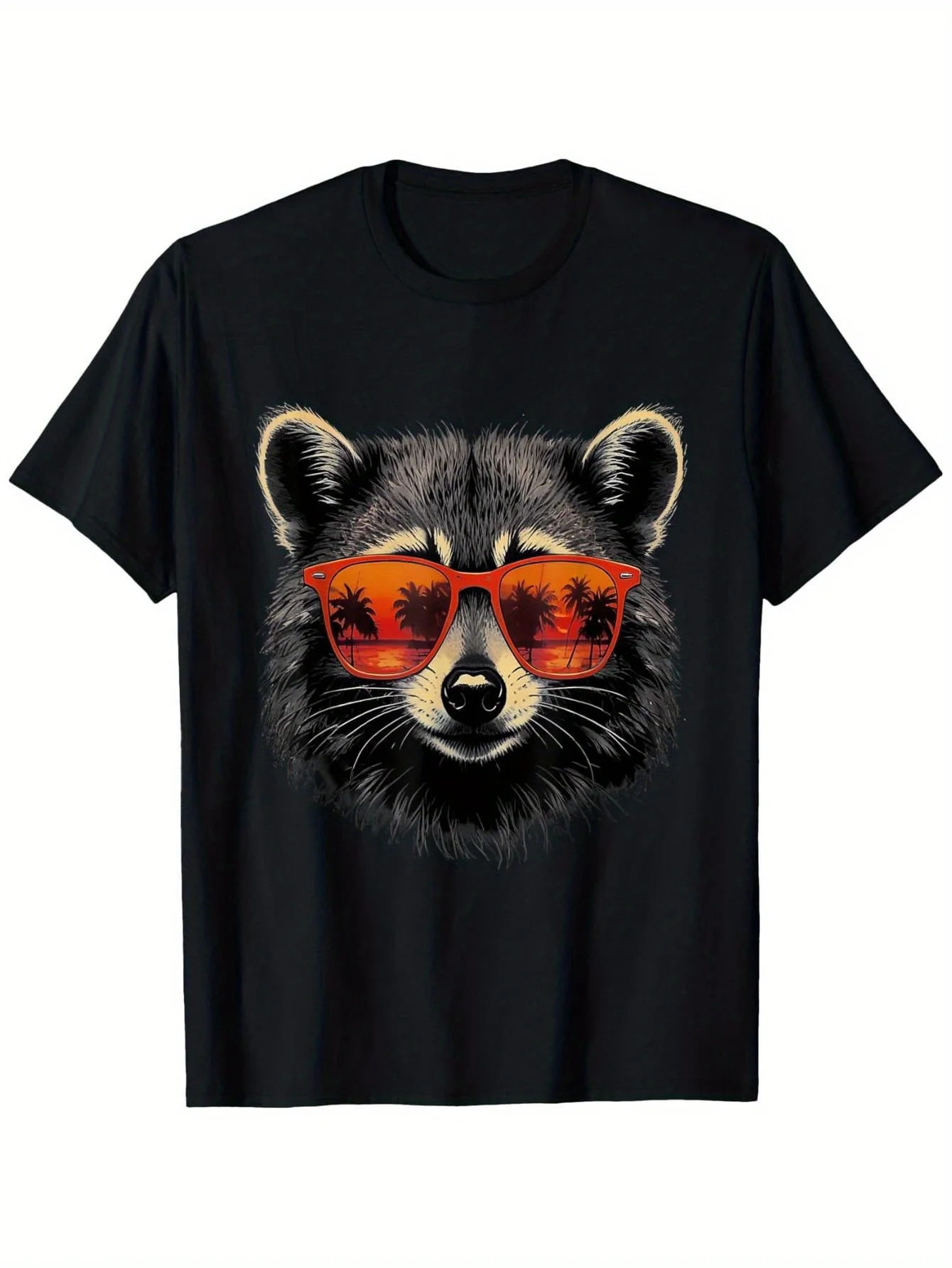 T-shirt 100% coton - T-shirt décontracté à col rond et manches courtes, doux et respirant, couleur unie, pour un style décontracté, lavable en machine