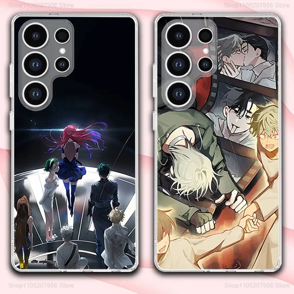 

A-Alien S-Stages Anime Phone Case For Samsung A30,71,51,S9,10,20,Ultra,FE,Lite,S25,24,22,23,21,PIus,Transparent, Silicone