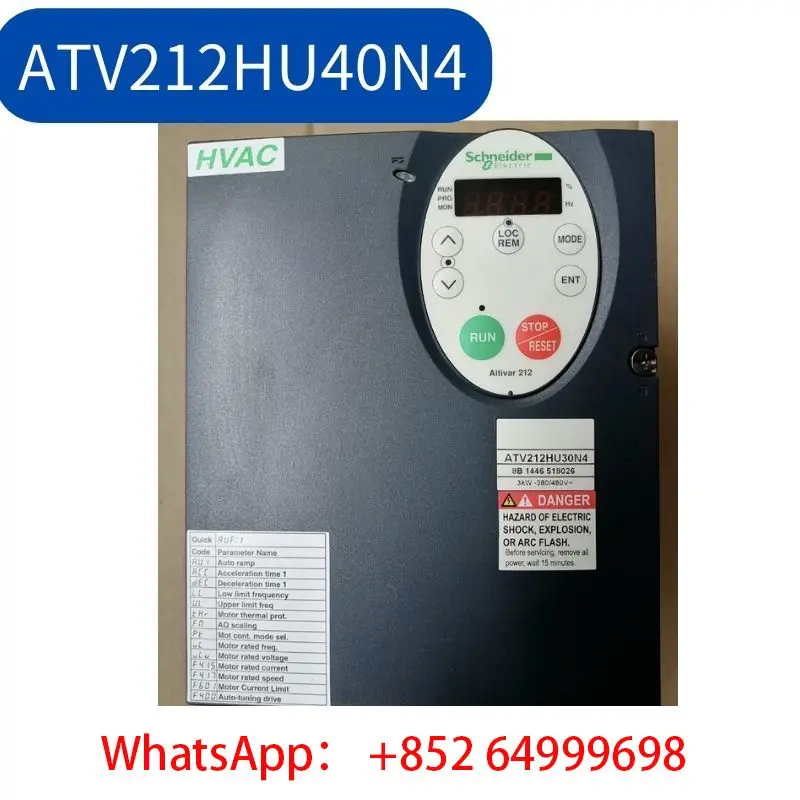 

second-hand Inverter ATV212HU30N4 3kW tested ok