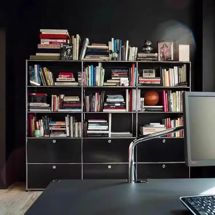 Mobile TV modulare in acciaio inox