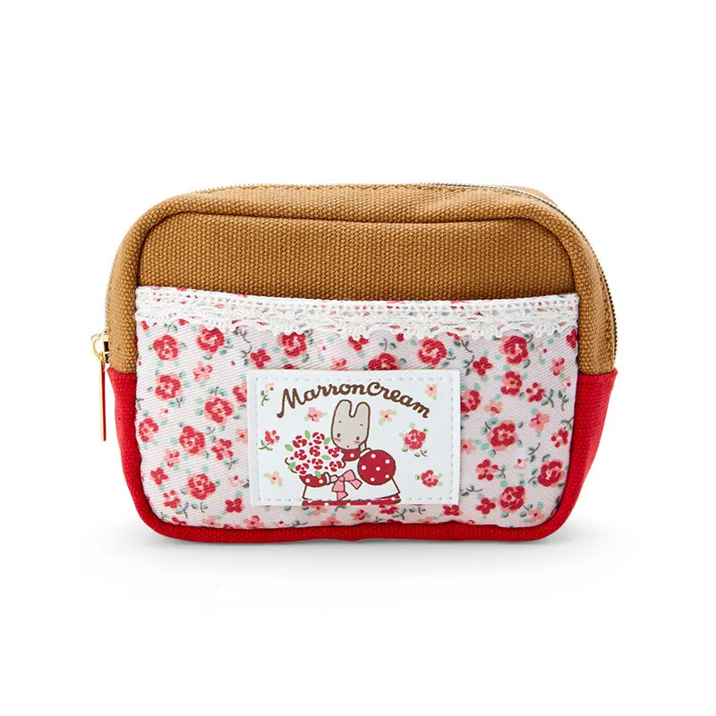 

Косметичка Marron Cream Canvas, EvaluCute Canvas, сумка для хранения мелких предметов, кошелек для монет Kawaii, кошелек для ключей, косметички, пудра