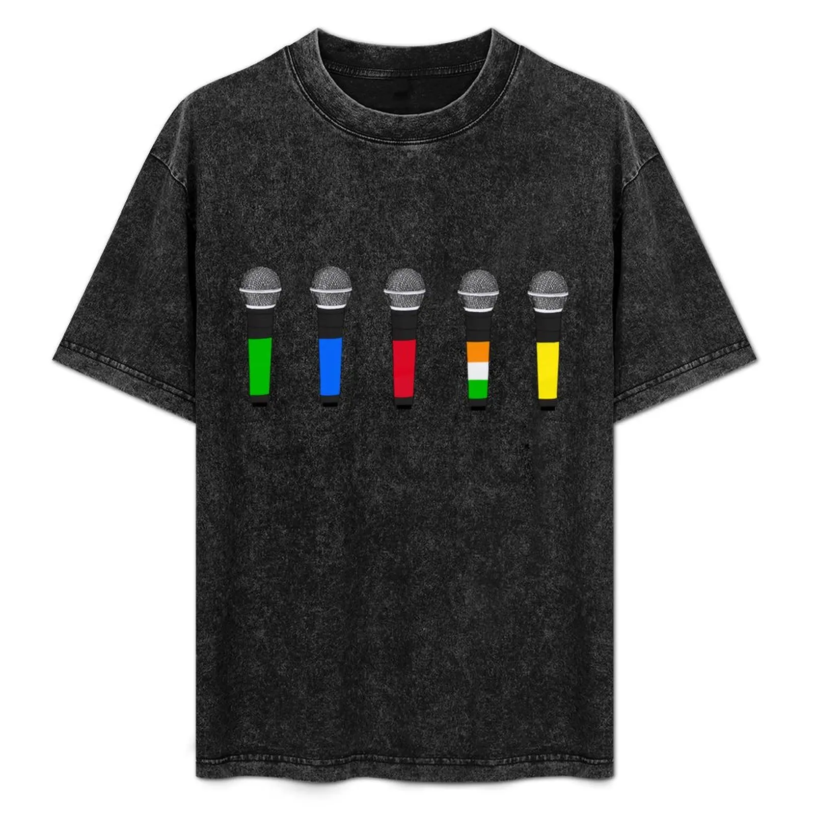 

1d microphones T-Shirt Active Wear Sports T-Shirt for Men