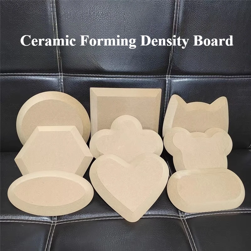 Various Styles Pottery Clay Board Molding Mold DIY Ceramic Handicrafts Making Modeling Unilateral Inclined Plane Density Board
