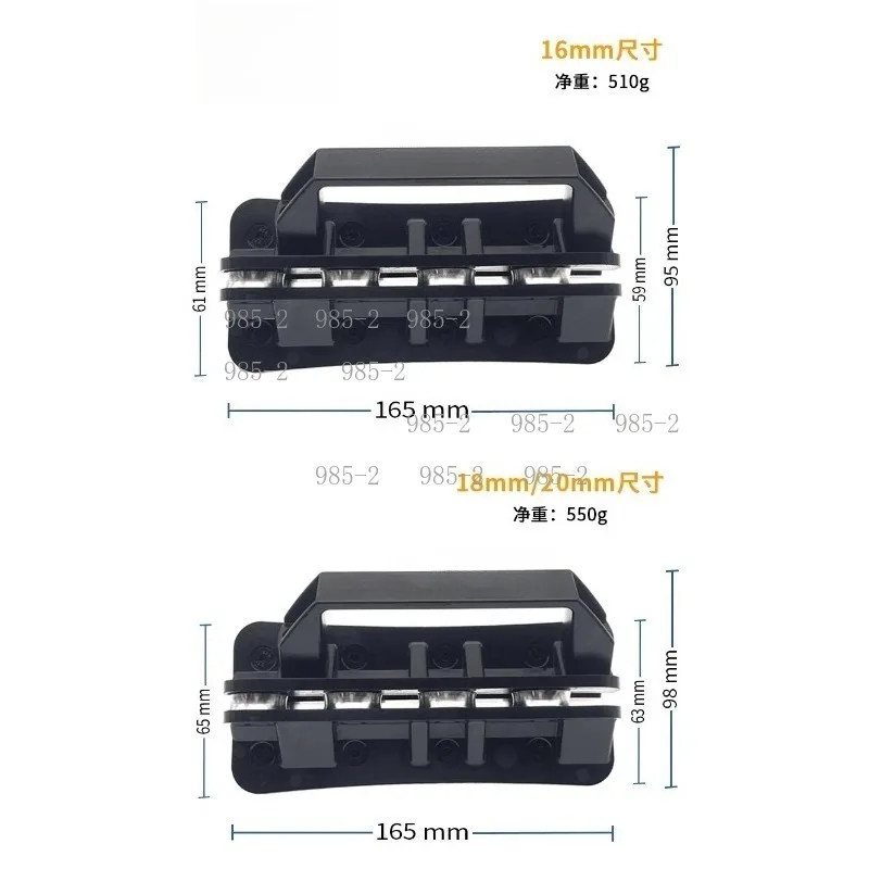 Tubing Straightening Tools, Ergonomic Handheld Design, Aluminum Plastic Pipe Straightener for 16mm 18mm 19mm 20mm