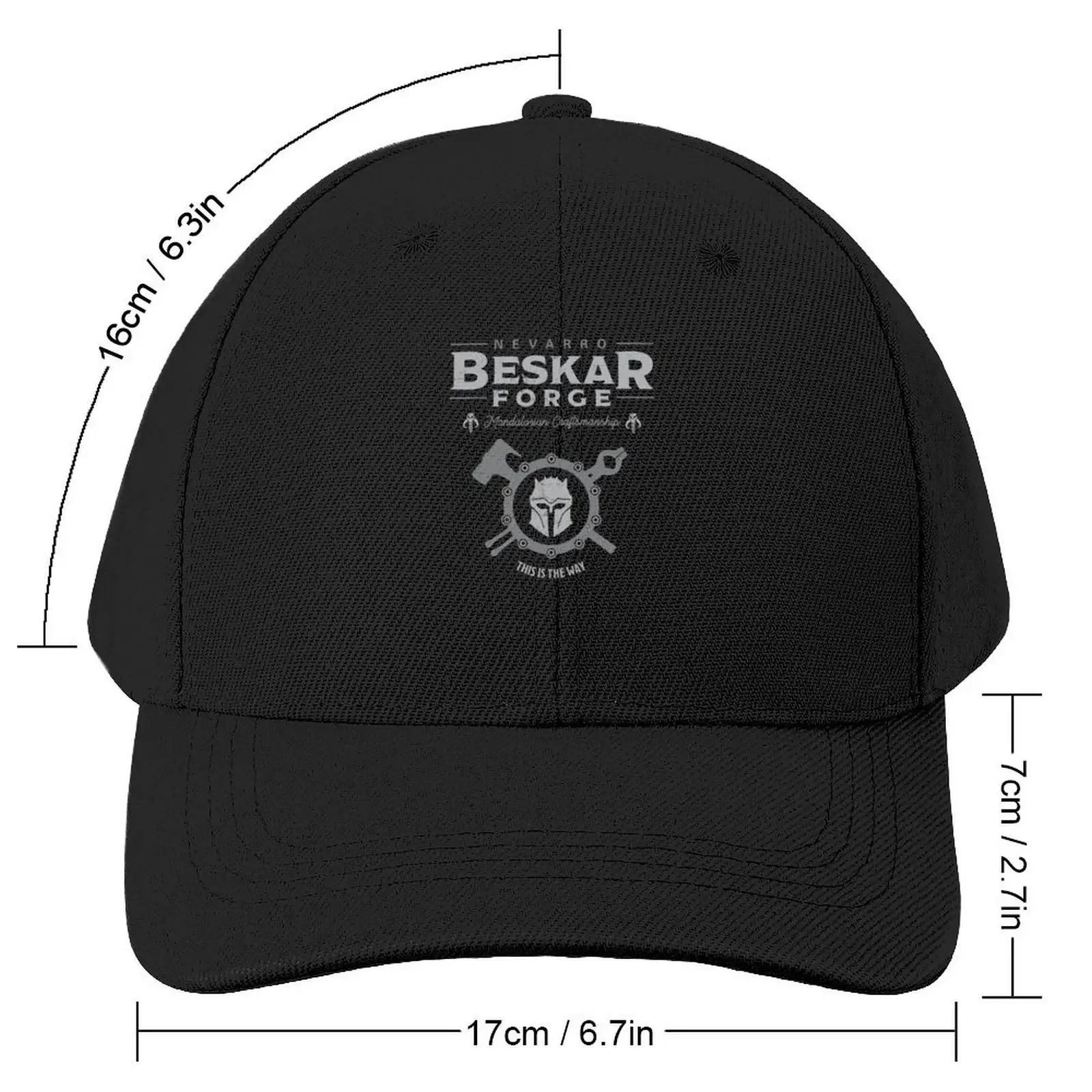 Beskar Forge Steel Baseball Cap Hat Man For The Sun Trucker Hat foam party Hat Women's Beach Outlet Men's