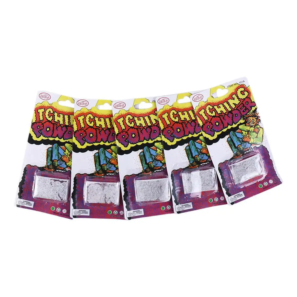 Para crianças engraçado jogo fontes de festa presentes de aniversário truque engraçado dia dos tolos coceira em pó mordaça piadas brinquedos brincadeira