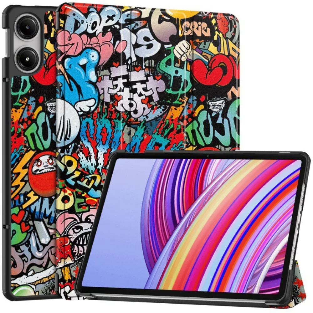 

10.6/8.7/12.1 Inch 2024 Tablet Case Shockproof Ultra Thin Tablet Protective Case PU Leather for Xiaomi/Redmi Pad Pro