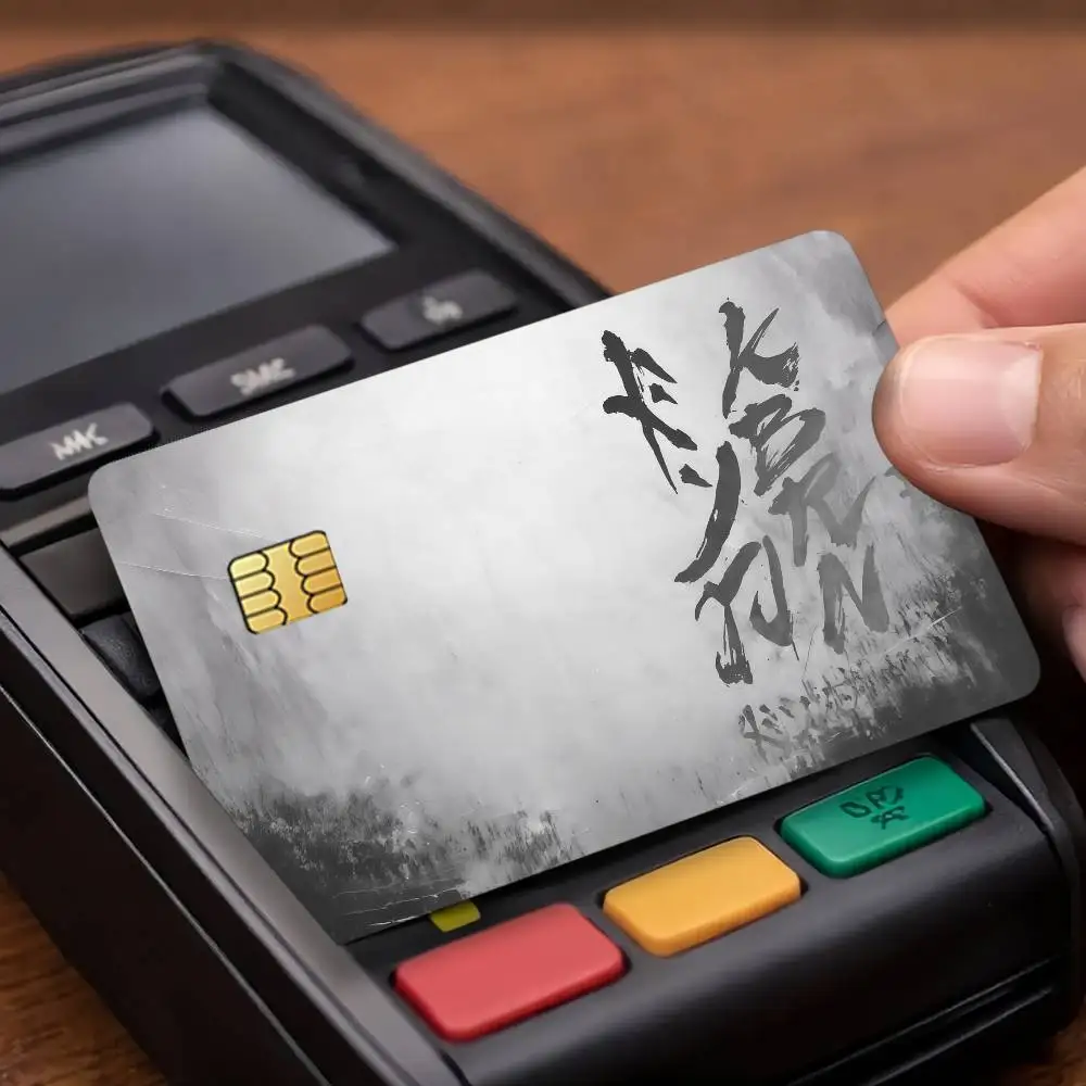 Singer Eladio Carrion Credit Decorative Card Stickers Suitable For Bank Cards Metro Transit Anti-scratch Gift 4PCS