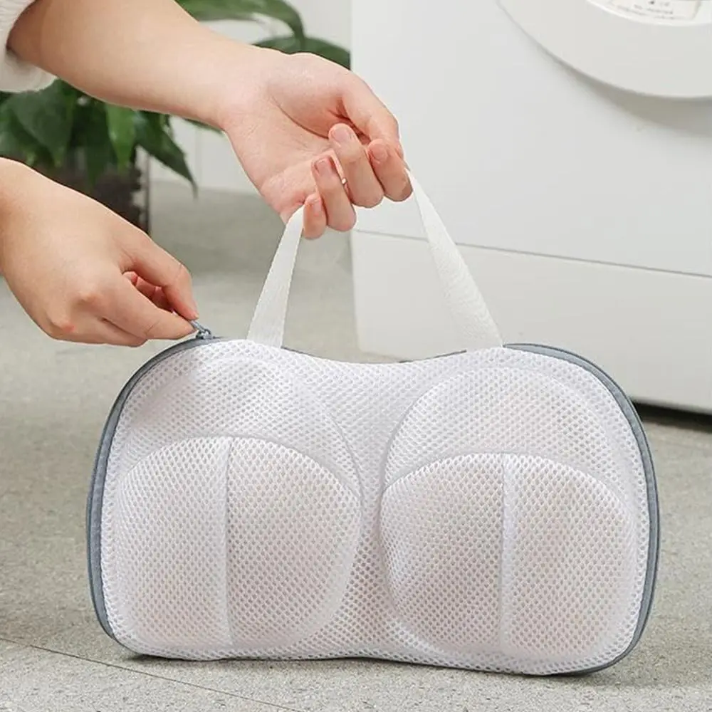 Women\'s Bra Laundry Bag, Household Washing Machine, Inner Mesh Bag, Hand in Hand to Carry Bra Protective Washing Bag