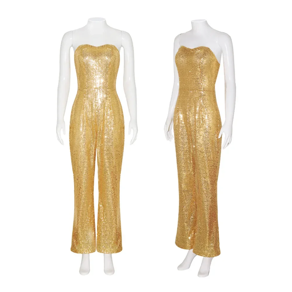 

Костюм на Хэллоуин: облегающий комбинезон с пайетками в стиле персонажа фильма, для косплея