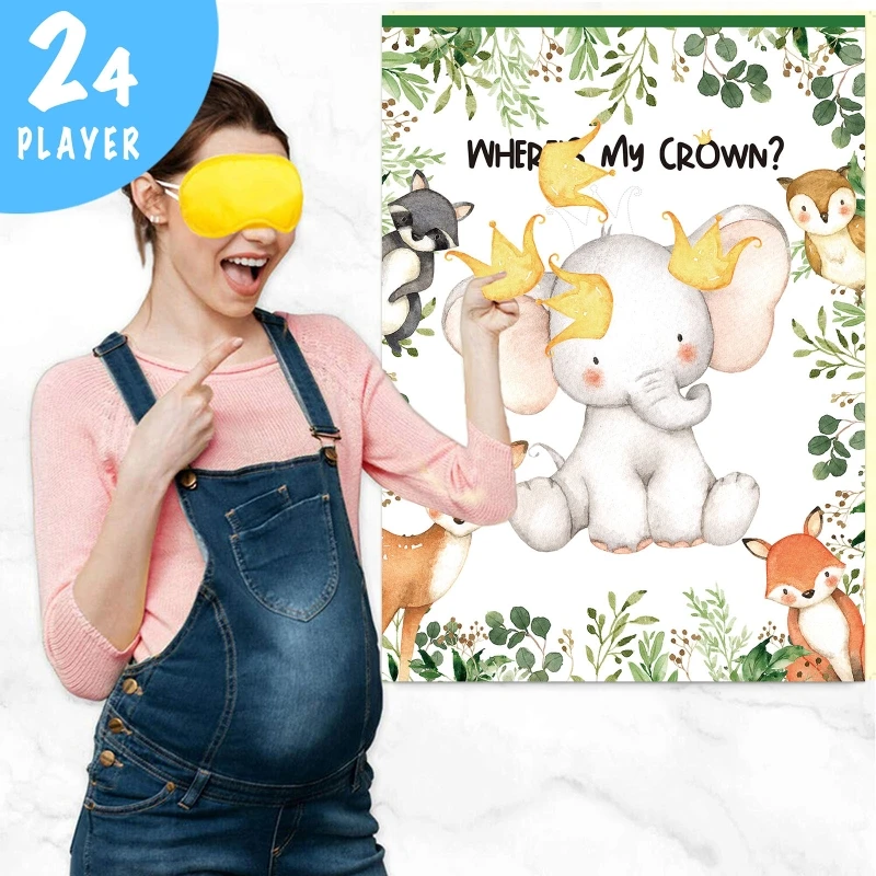 Baby Shower Party Predictions and Advice Cards Creative Gender Secret Game Poster Voting Activity Cards Baby Photography Prop