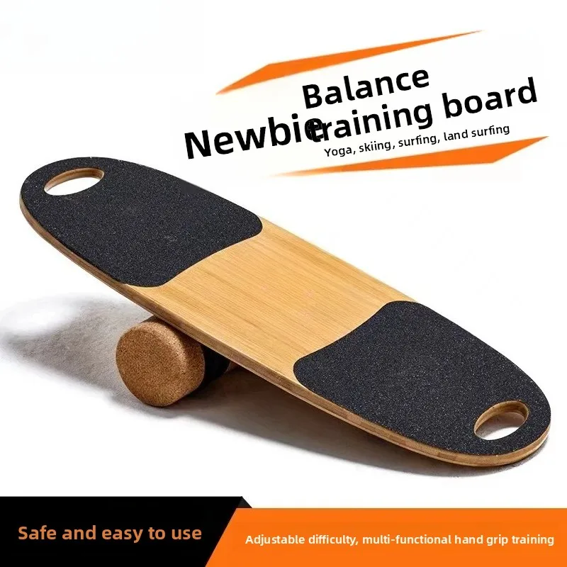Adult Balance Board Core Trainer for Ski Surf Yoga Beginners Indoor Home Gym Wobble Exercise Board