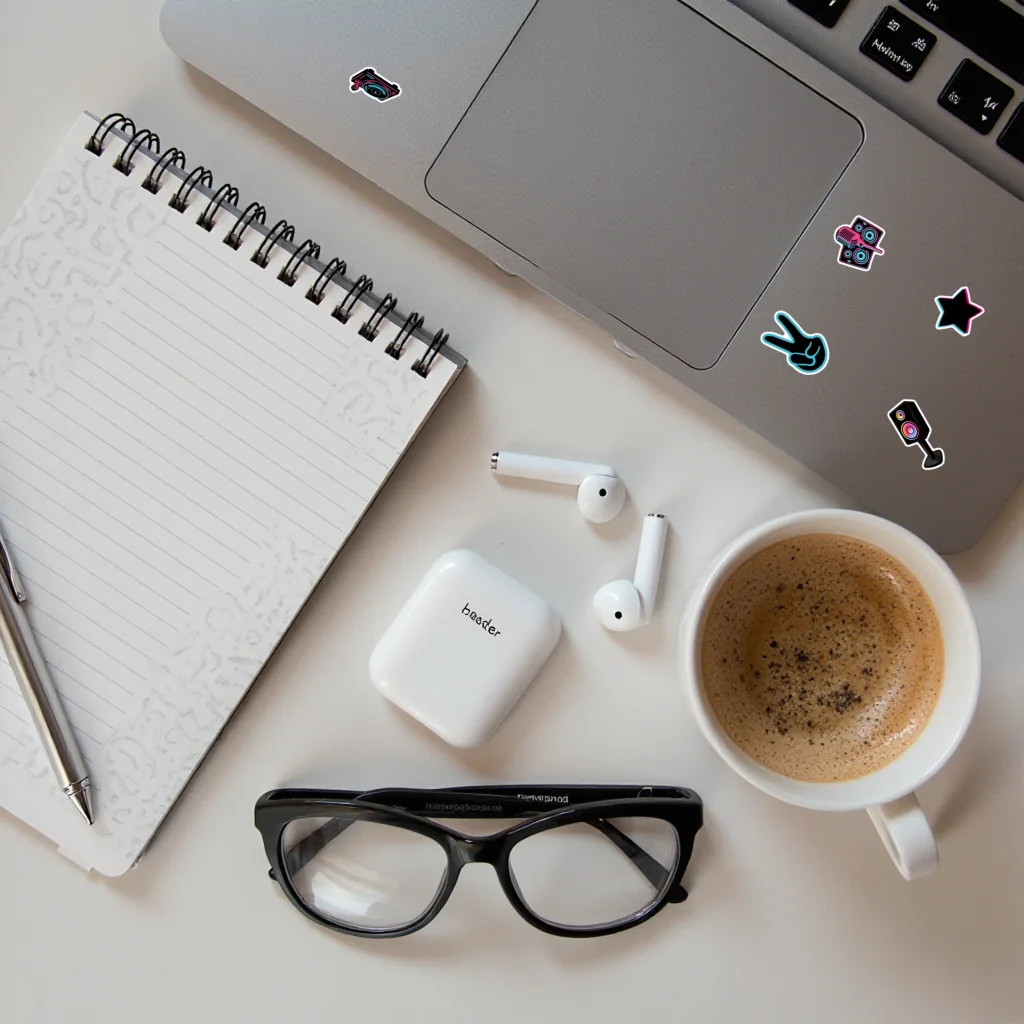 35pcs-50pcs Vibrant Instruments Stickers Fun Notes Instrument Stickers DIY Stickers For Notebook Luggage Mobile Phone Cup