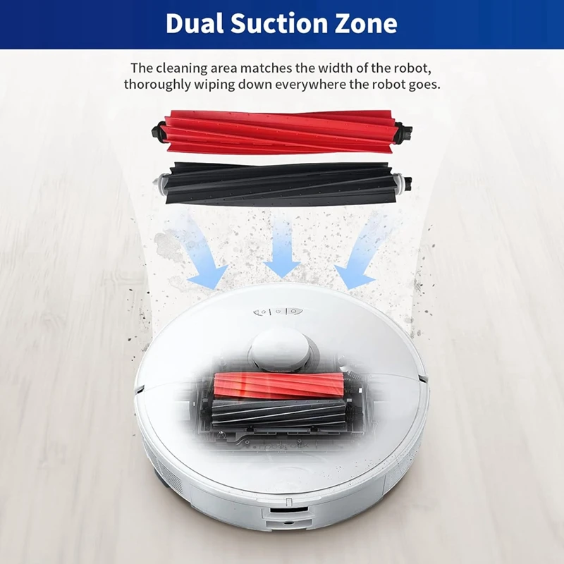 ABUD-Compatibile per Roborock Q8 Max, Q8 Max+, Q5 Pro, parti di ricambio Accessori Spazzola laterale principale Filtro Hepa Sacchetto per la polvere del mop