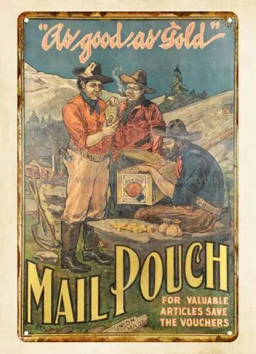 Mail Pouch Tobacco metal tin sign decorative reproductions