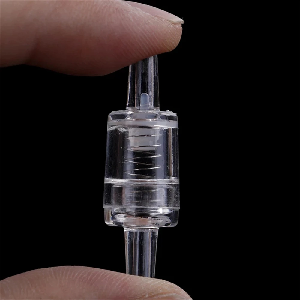 Durable Transparency For Fuel Air Liquid For Gas Water Non-Return White Valves Water Stop Valve One-way Lnline Check Valve