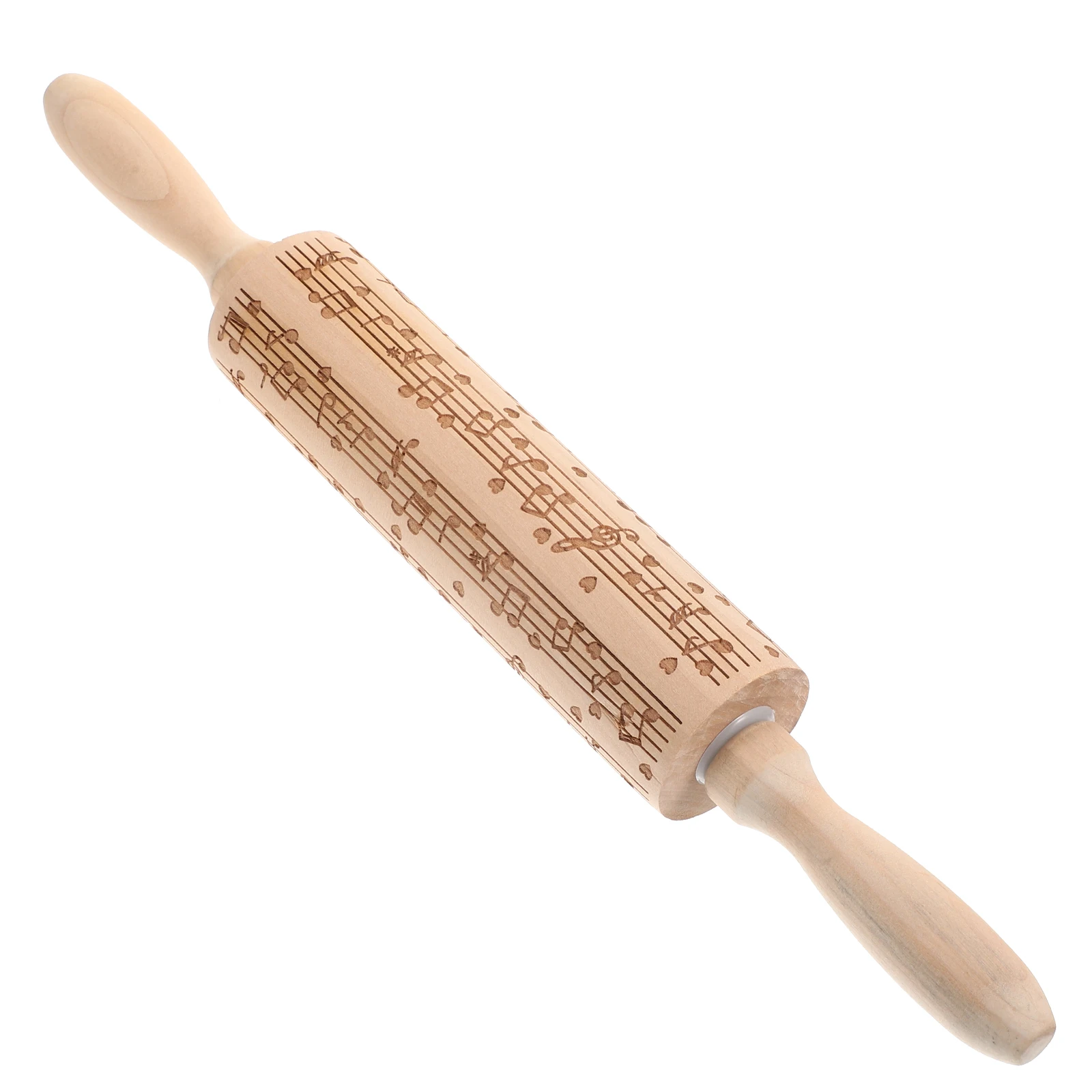 

Wood Rolling Pin Kitchen Tool Straight Patterned Carving Pastry Baking Pins Reusable Dough Roller Household Dumpling Making Long