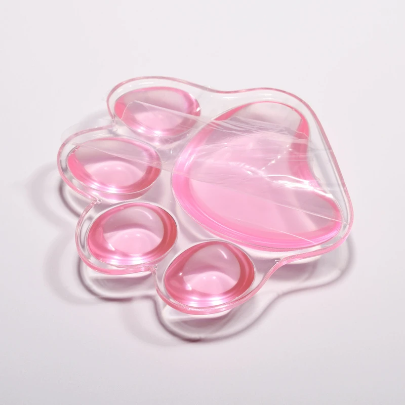 Cute Comfort Gel Computer Mouse Hand Wrist Soft Wrist Rest Hand Pillow Pain Relief Non-Slip Base Home Office Silicon Pad