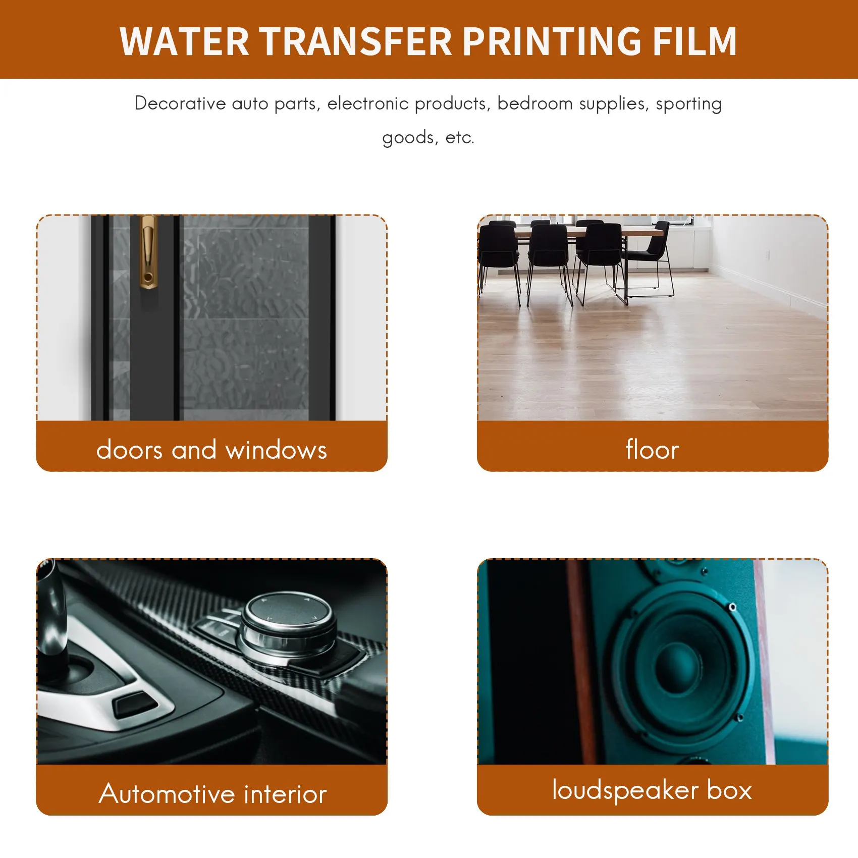 طباعة ألياف الكربون نقل المياه ، غمس فيلم المائية الرسومات المائية ، أسود ، 0.5x2m