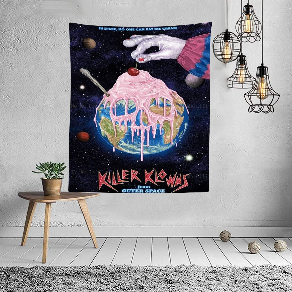 Chase Atlantic Cold Nights Blue Jason Friday Horror Villains Killer Clown Outer Space Movie Poster Tapestry Wall Hanging