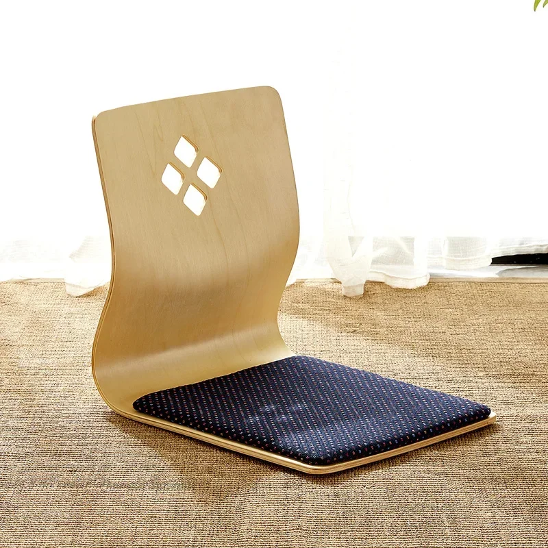 Japanese Room Chair Design Home Living Room Backrest Seat Legless Bay Window Tatami Chairs High Elasticity Sponge Floor Chair