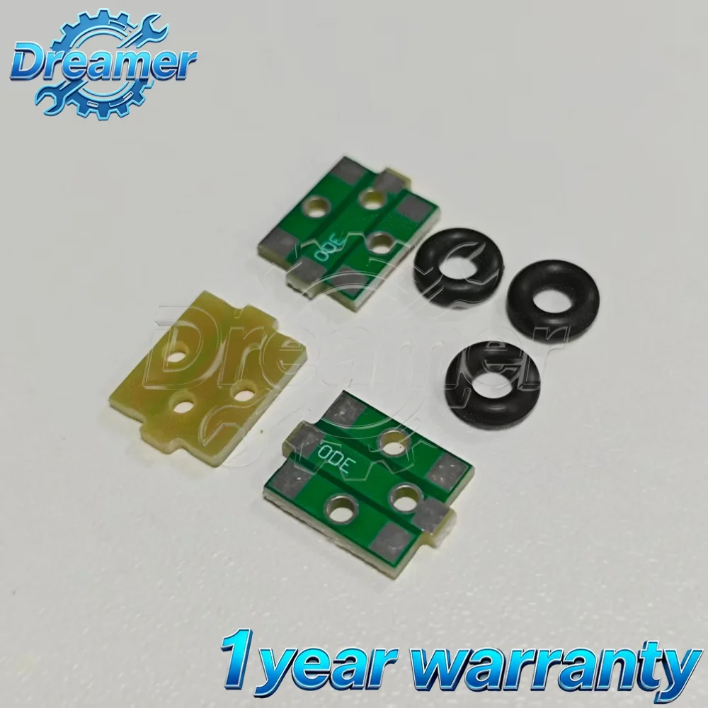 New 0DE DQ380 DQ381 0GC Transmission Pressure Sensor Welding Plate + Fixing Rubber Gasket For VW Tiguan Seat Skoda Audi A3 Q3 TT