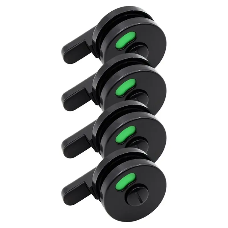 ABKY-Ideal For Offices And Schools-Restroom Door Lock-4-Piece Set Including Partition Lock With Indicator