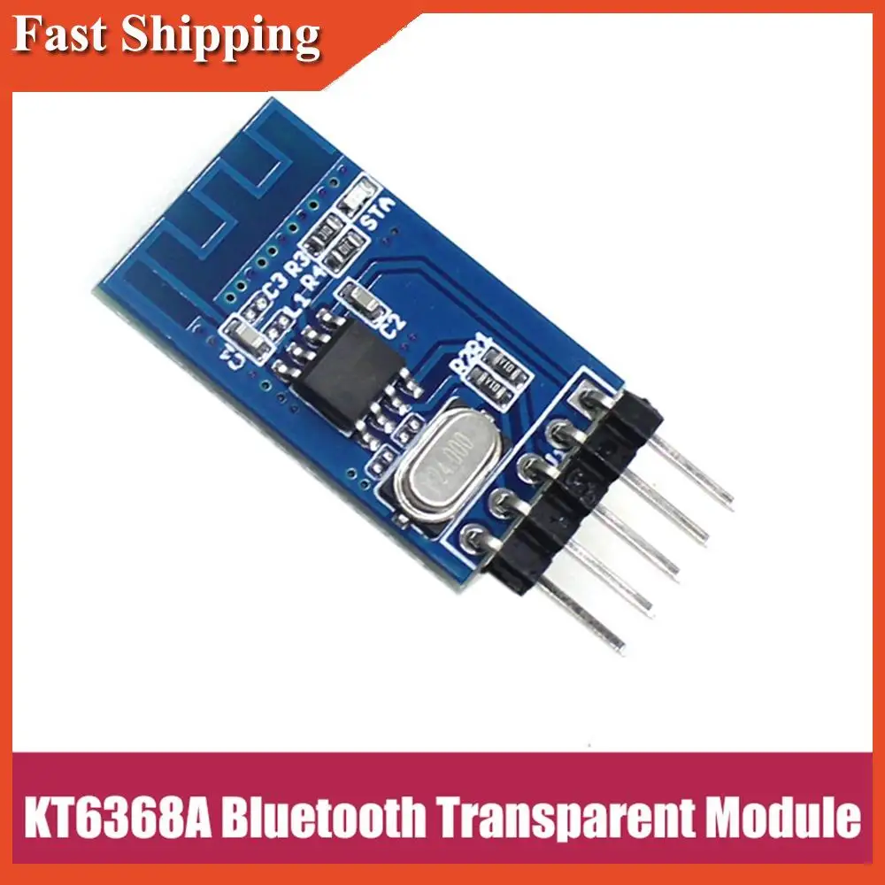 Эффективная тестовая плата KT6368A поддерживает Bluetooth 5.1BLE / 2.1SPP KT6368A Последовательный порт, прозрачный модуль передачи данных