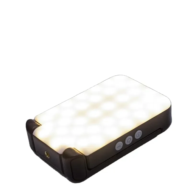 H20 LED Camping Light Rechargeable 10,000mAh 800LM IP66 Waterproof Dimmable White 3000K/4500K/6500K 5 Light Modes Black