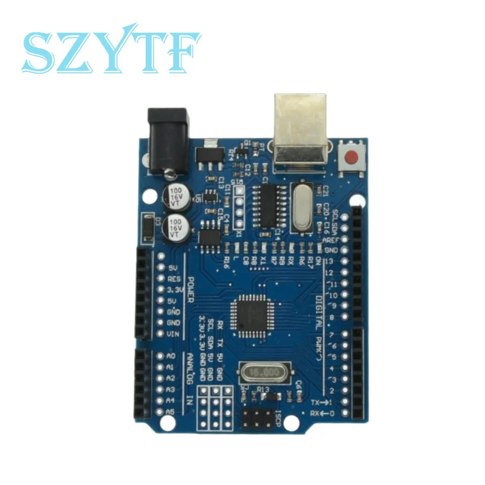 ATMEGA16U2 WiFi R3 ESP32 ATMEGA328P Chip CH340G For UNO R3 Development Board WeMos ESP8266  image 3