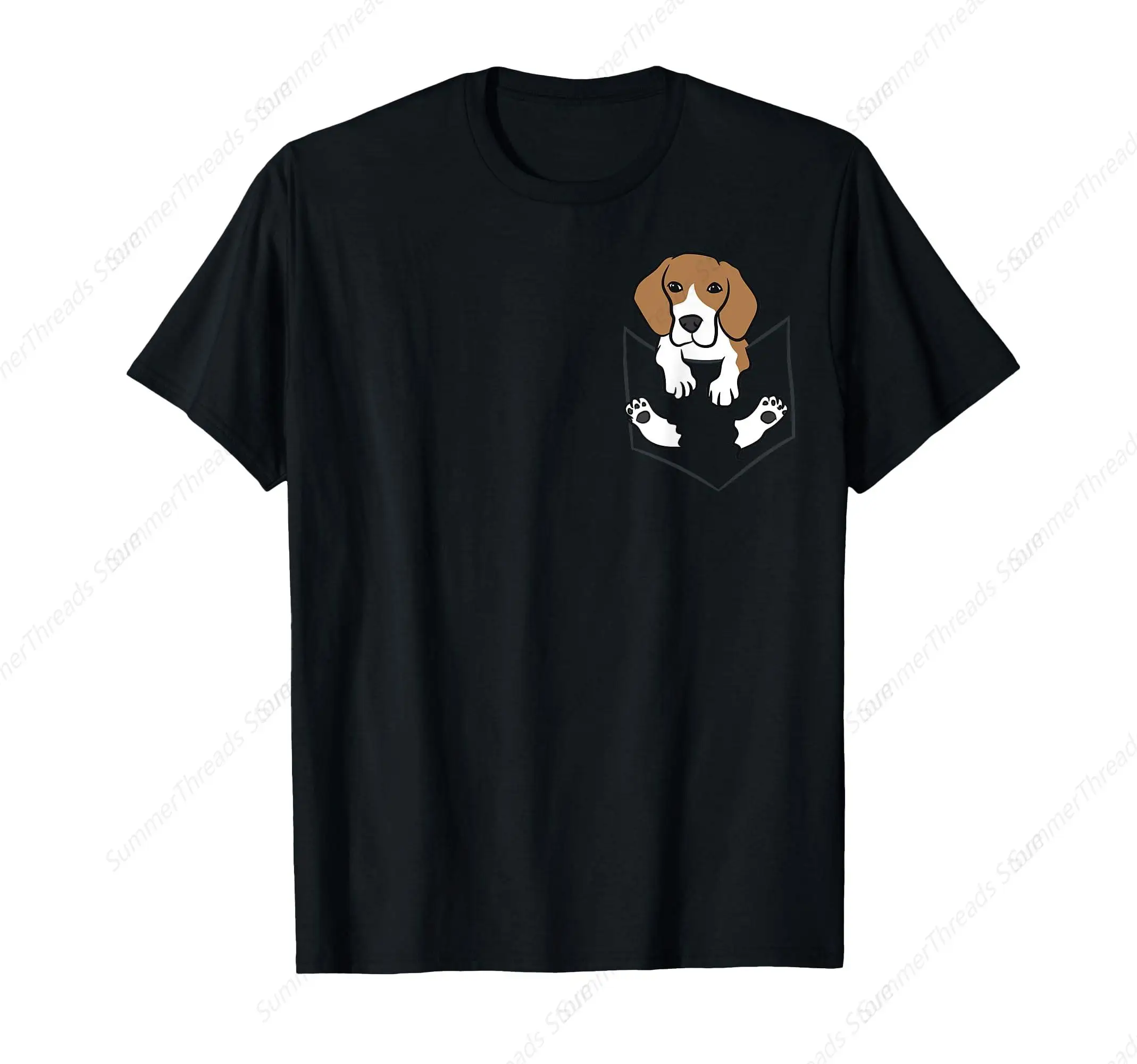 Beagle Dog In The Pocket Cute Pocket Beagle T-Shirt