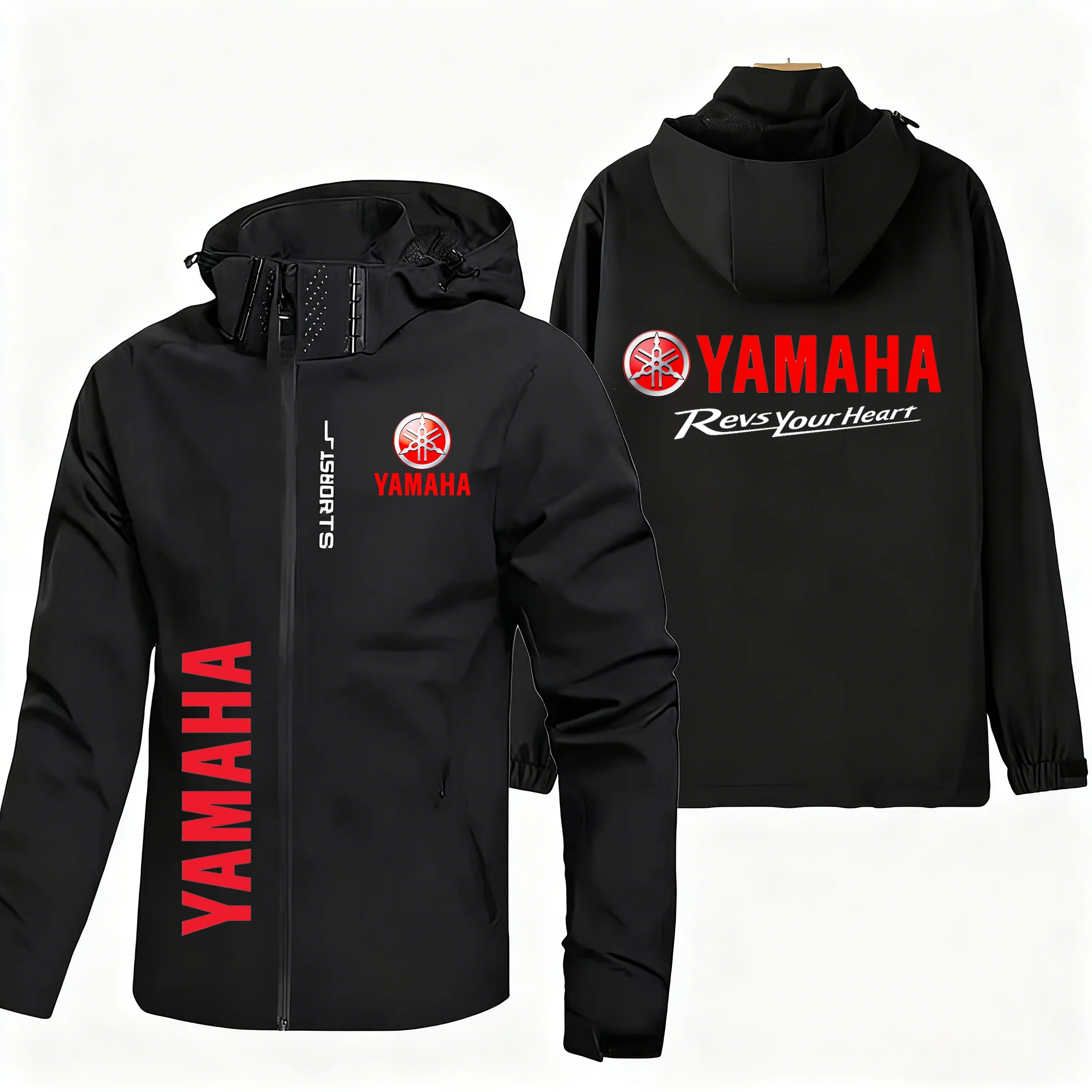 سترة ياماها الخارجية الجديدة لعام 2025 للرجال، سترة خريفية مقاومة للرياح، سترة رياضية، سترة سباق