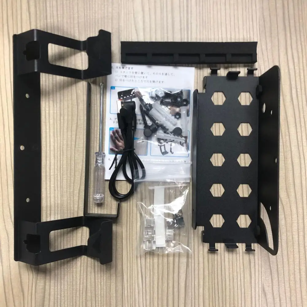 Rust-resistant Wall Mount Bracket for Switch Oled Wall Mount for Switch Oled Sturdy Metal Wall Mount Organizer Game for Switch