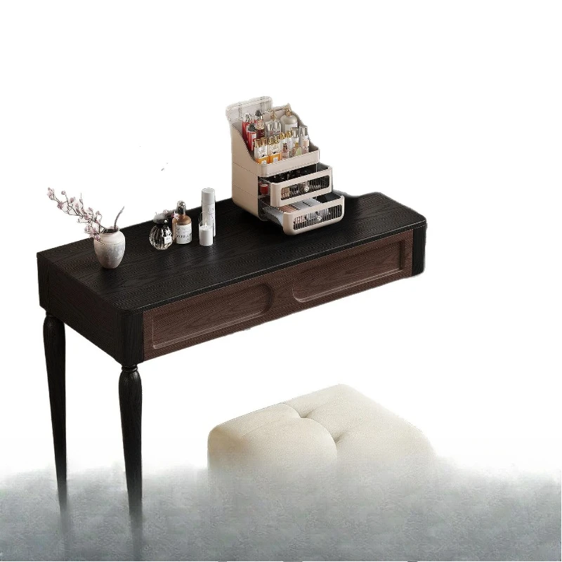 French retro style, solid wood dresser and chest integrated, medieval dresser, bedroom advanced sense, retractable